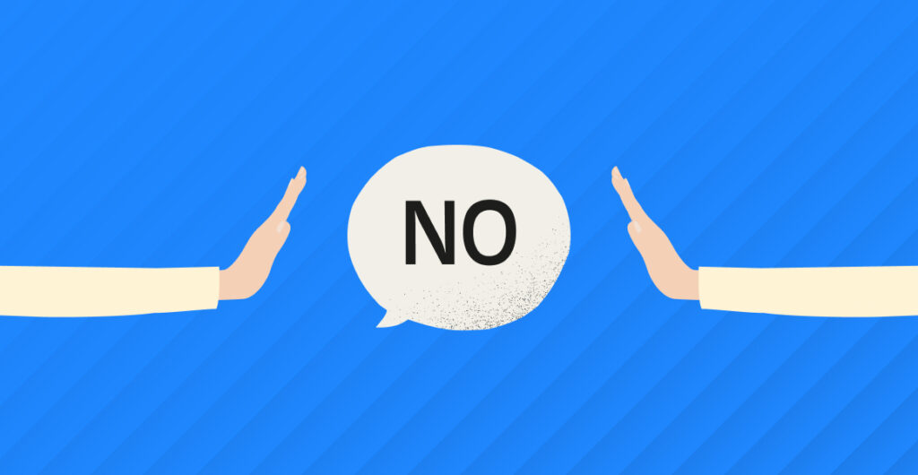 Art of Saying No