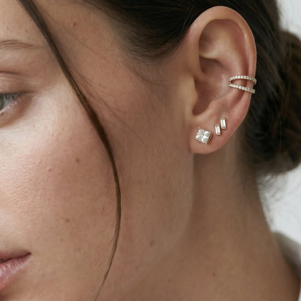 Diamond Stud Earrings