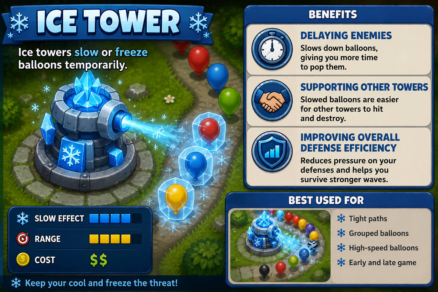 balloon tower defence unblocked games