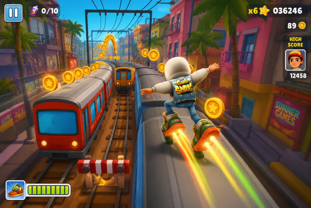 subway surfers unblocked games​
