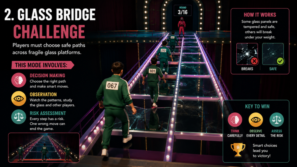 Glass Bridge Challenge