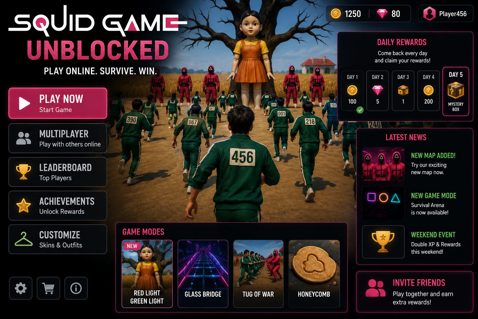 squid game unblocked