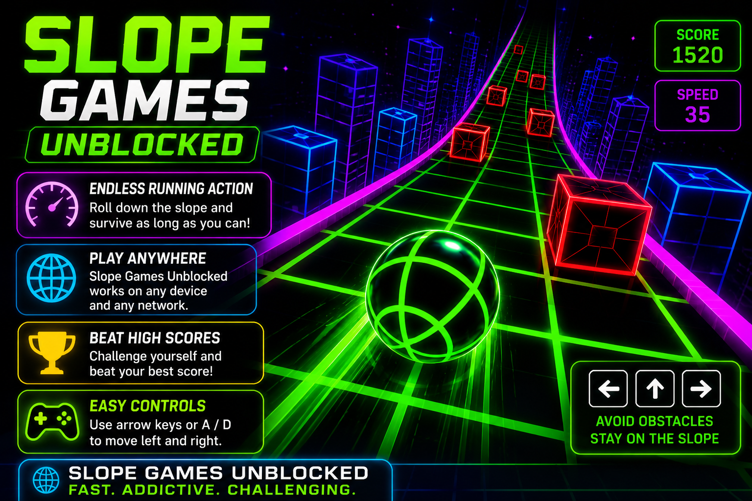 slope games unblocked