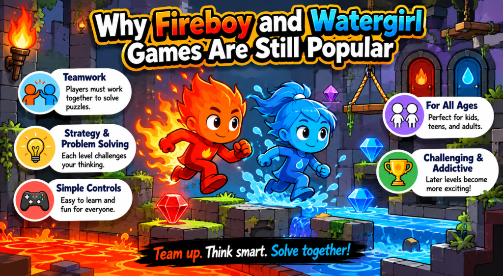 Why Fireboy and Watergirl Games Are Still Popular