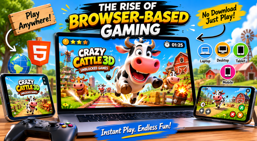 crazy cattle 3d unblocked games