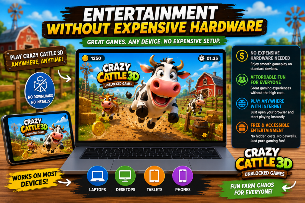 crazy cattle 3d unblocked games