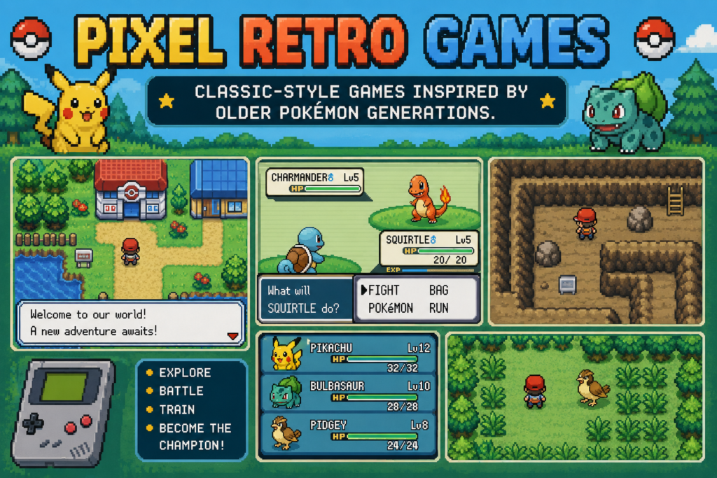 Pixel Retro Games