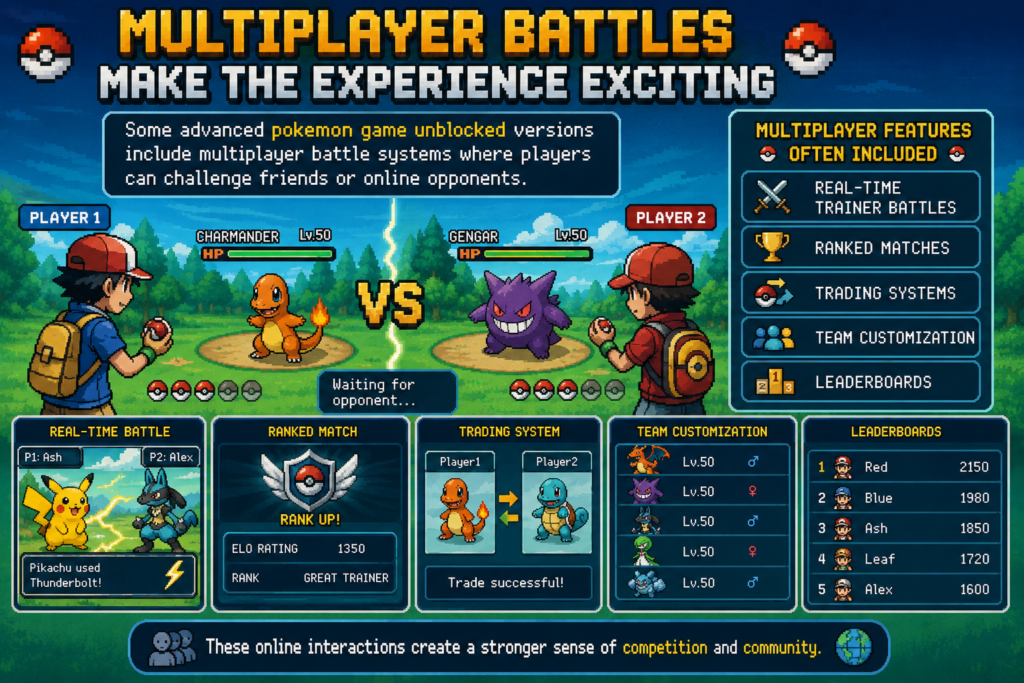 Multiplayer Battles Make the Experience Exciting