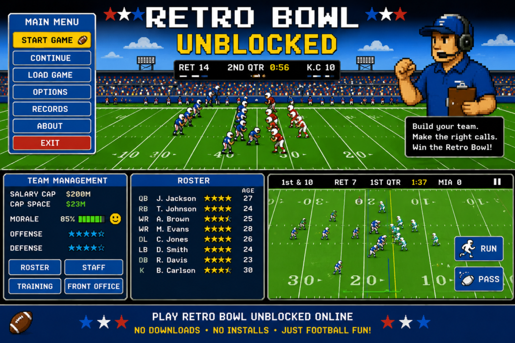 Retro Bowl Unblocked