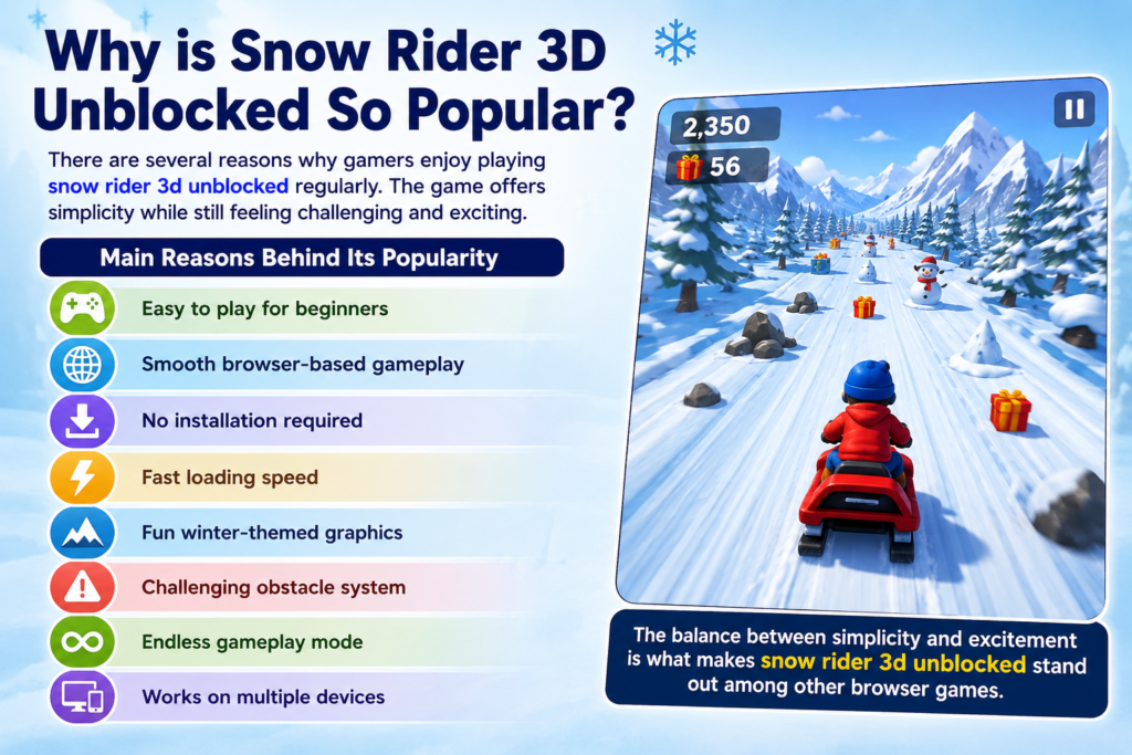 snow rider 3d unblocked
