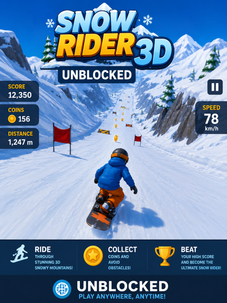 snow rider 3d unblocked
