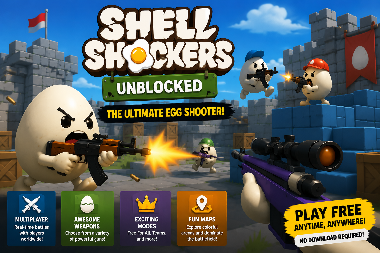 shell shockers unblocked