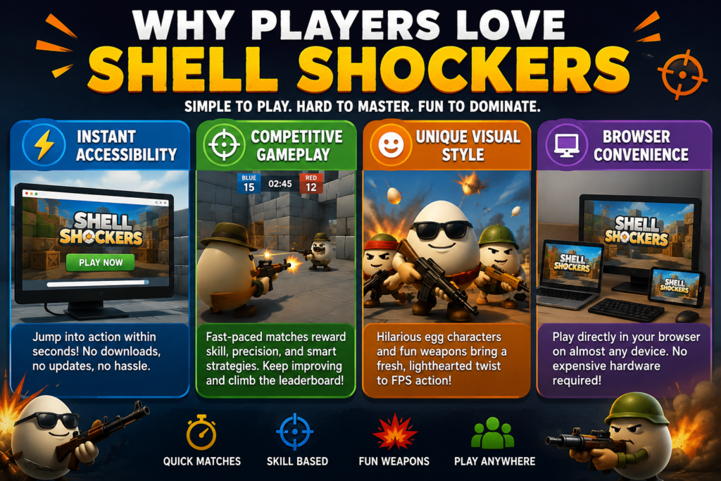 Why Players Love Shell Shockers