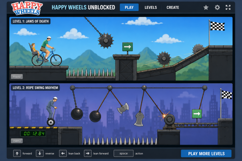 happy wheels unblocked