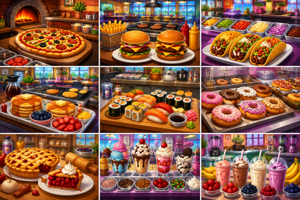 Popular Papas Games Collection