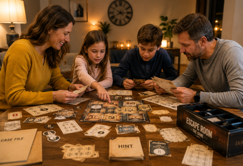 Why Escape Room Board Games at Home Are So Popular