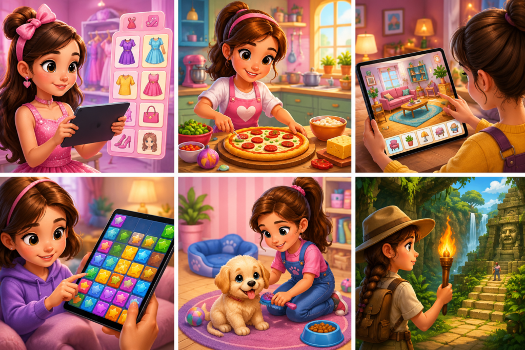 offline games for girls