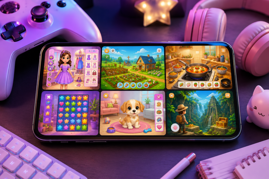 Best Offline Games for Girls to Play