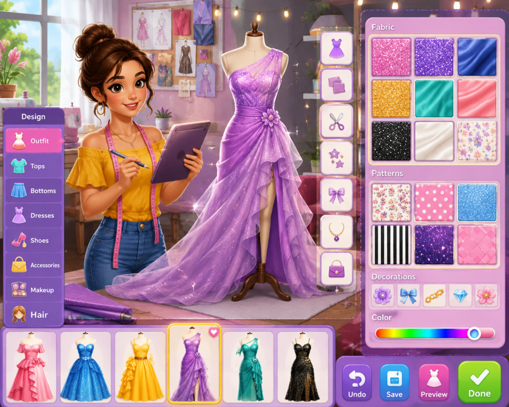 offline games for girls